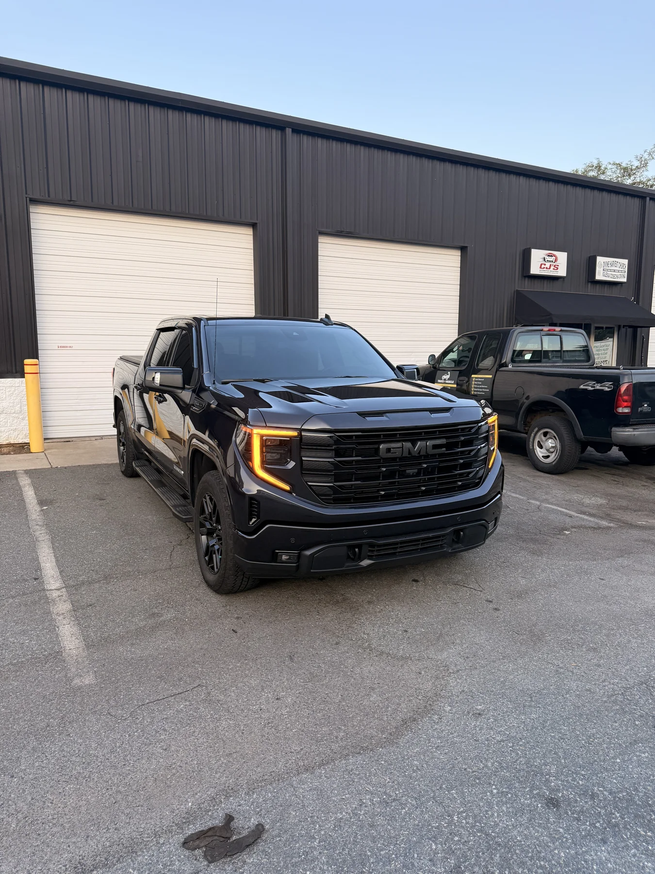 Black GMC Sierra after service at Tekta Auto Care
